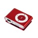 MP3 плеер №016 (слот Micro SD+наушники+кабель для зарядки) красный#69204