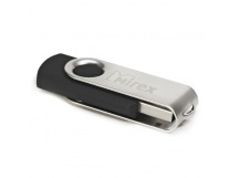 Флеш-накопитель USB 4GB Mirex SWIVEL BLACK (ecopack)