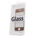 Защитное стекло цветное Glass Colorful для Apple iPhone 4 (gold)#73828