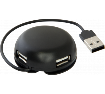 HUB DEFENDER QUADRO Light USB2.0, 4 порта (1/100)#74882
