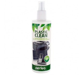Спрей Perfeo Plastic Clean, для пластиковых поверхностей, 250 мл. (1/25)#74914