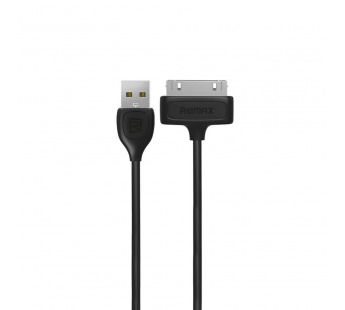 Кабель USB - Apple 30-pin Remax Lesu для iPhone 4 (черный) 1m RC-050i#76656