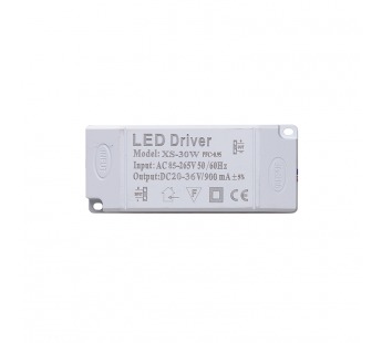 LED драйвер - GDD XS-30W  20-36V 900mAh#122907