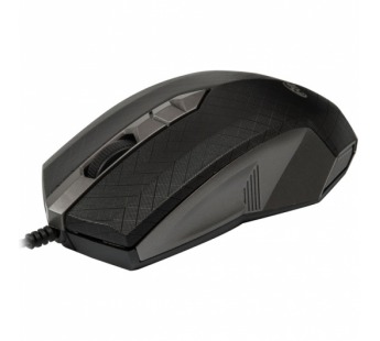 Мышь оптическая RITMIX ROM-202, серая, USB  Разрешение: 1000 dpi. Кнопок: 2 + колес кнопка.#80215