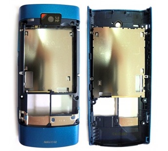 Корпус для Nokia X3-02 Синий#13984