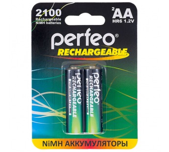 Аккумулятор PERFEO  R6 (2100 mAh) (2бл)   (2/60)#83150