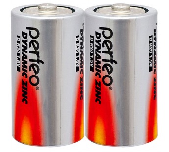 Батарейка R20 PERFEO Sh 2/24/288  Dynamic Zinc#83294