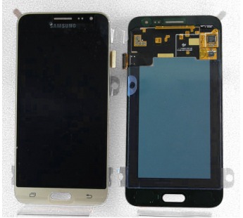 Дисплей для Samsung J320F (J3 2016) в сборе с тачскрином Золото - (TFT, с регулировкой подсветки)#83387