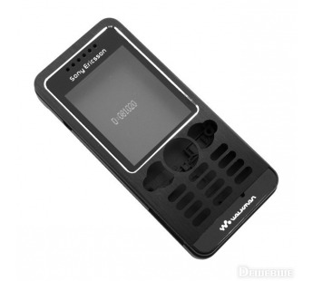 Корпус Sony Ericsson W302 Черный ориг.#13256
