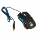 Мышь оптическая Dialog MGK-12U Gan-Kata - игровая, 6 кнопок + ролик , голубая подсветка, USB, черная#89483