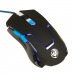 Мышь оптическая Dialog MGK-12U Gan-Kata - игровая, 6 кнопок + ролик , голубая подсветка, USB, черная#89477