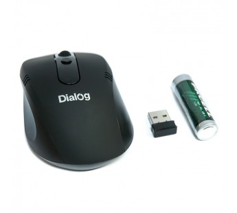 Мышь беспроводная Dialog MROP-03, USB, черная#28929