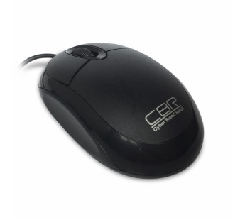 Мышь оптическая CBR CM-102, чёрная, USB (1/100)#95012