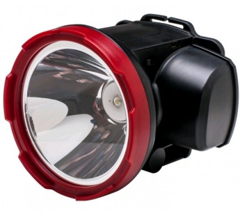 Фонарь КОСМОС AccuH5WLED, налобный, аккум-ный, 5WLED, H5W, 2 режима, 2ah, зарядка от USB#95594