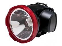 Фонарь КОСМОС AccuH5WLED, налобный, аккум-ный, 5WLED, H5W, 2 режима, 2ah, зарядка от USB