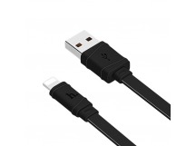 Кабель USB - Apple lightning Hoco X5 Bamboo для iPhone 5 (100см) (black)