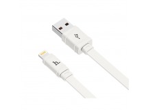 Кабель USB - Apple lightning Hoco X5 Bamboo для iPhone 5 (100см) (white)