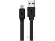 Кабель USB - micro USB Hoco X5 Bamboo (100см) (black)