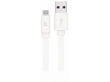Кабель USB - micro USB Hoco X5 Bamboo (100см) (white)