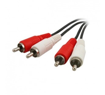 Кабель VCOM 2xRCA (M) / 2xRCA (M), 1.5 м (1/200)#105700