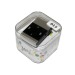 MP3 плеер №015 (слот Micro SD+наушники+кабель для зарядки) серебро#106006