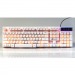 Клавиатура Dialog KGK-15U WHITE Gan-Kata - игровая, USB, белая#106402