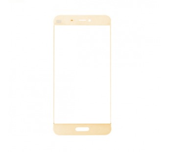Стекло Xiaomi Mi 5 Золотое#107881