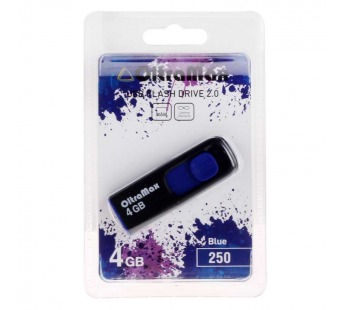 Флеш-накопитель USB 4GB OltraMax 250 синий#127740