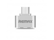 OTG - переходник Remax RA USB 2.0/micro USB (silver)