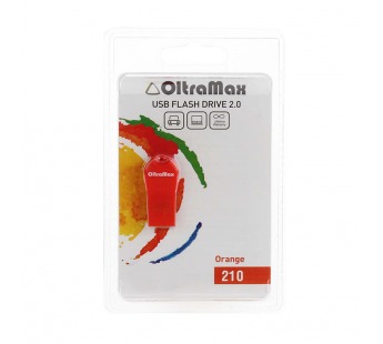 Флеш-накопитель USB 4GB OltraMax 210 оранжевый#112158