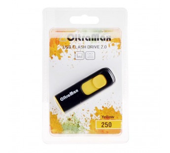 USB 16GB OltraMax 250 желтый#112334