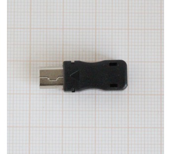 Штекер на кабель mini USB 5pin в корпусе#114308