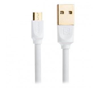 Кабель USB - micro USB Remax RC-041m Radiance для HTC/Samsung (100 см) (white)#116669