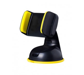 Держатель автомобильный Hoco CA5 Sucking disc mobile holder (yellow)#118235