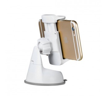 Держатель автомобильный Hoco CA5 Sucking disc mobile holder (grey)#118239