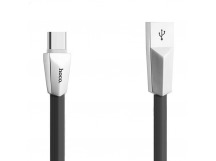 Кабель USB - Type-C Hoco X4 Zinc alloy rhombic (120см) (black)