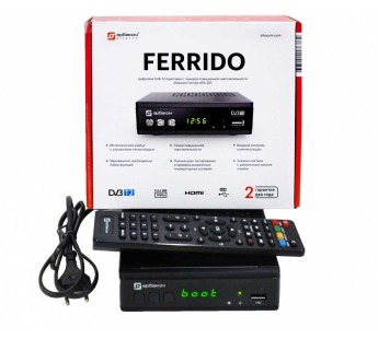 Цифровая ТВ приставка Арбаком FERRIDO АРА-301 (DVB-T2, HDMI, USB)#118805