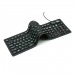 Клавиатура Dialog KFX-05U Flex, USB, черная, гибкая#119240