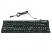 Клавиатура Dialog KFX-05U Flex, USB, черная, гибкая#119241