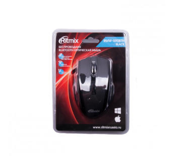 Мышь беспроводная RITMIX RMW-590BTH, черная, Bluetooth#127179