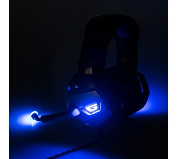 Наушники HGK-37L BLUE Dialog Gan-Kata с подсветкой, синие#127537