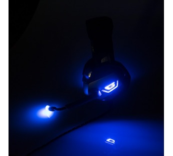 Наушники HGK-37L BLUE Dialog Gan-Kata с подсветкой, синие#127538