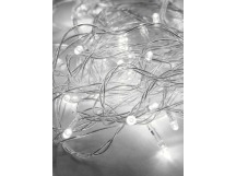 Светодиодная гирлянда КОСМОС, 100 светодиодов, белая, 10,8 м