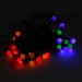 Светодиодная гирлянда КОСМОС, 30 светодиодов, шарики мультиколор 1см, (4,4м)#127783