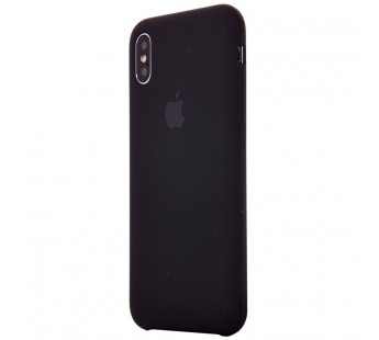 Чехол-накладка - Soft Touch для Apple iPhone X/XS (black)#130398