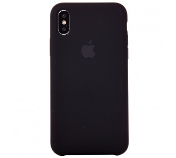 Чехол-накладка - Soft Touch для Apple iPhone X/XS (black)#130397