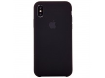 Чехол-накладка - Soft Touch для Apple iPhone X/XS (black)