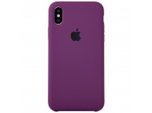 Чехол-накладка - Soft Touch для Apple iPhone X/XS (violet)