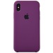 Чехол-накладка - Soft Touch для Apple iPhone X/XS (violet)#130373