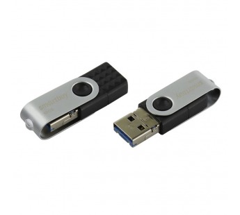 Флеш-накопитель USB 3.0 16GBSmart Buy Trio 3-in-1 (USB Type-A + USB Type-C + micro USB)#132291